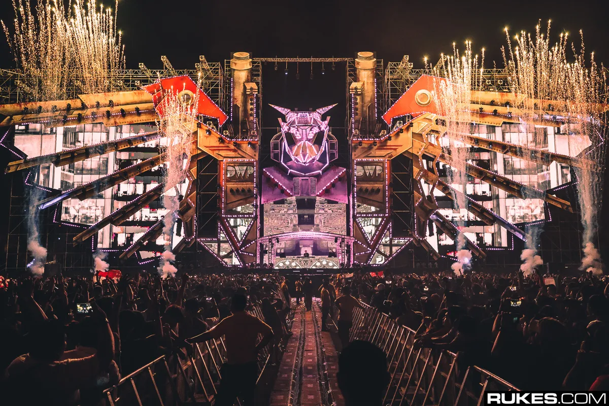 Garuda Land, the main stage of Djakarta Warehouse Project, in 2017