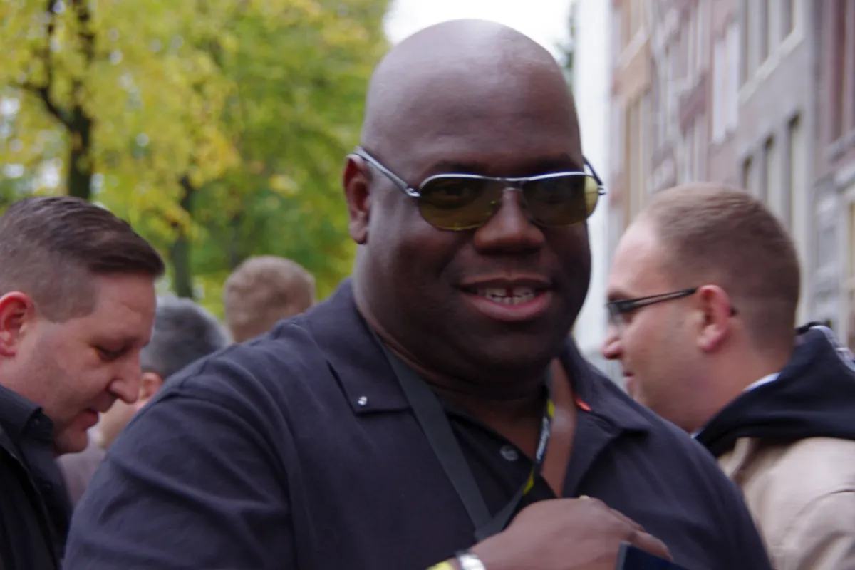 Carl Cox DJing at Amsterdam Dance Event in 2012