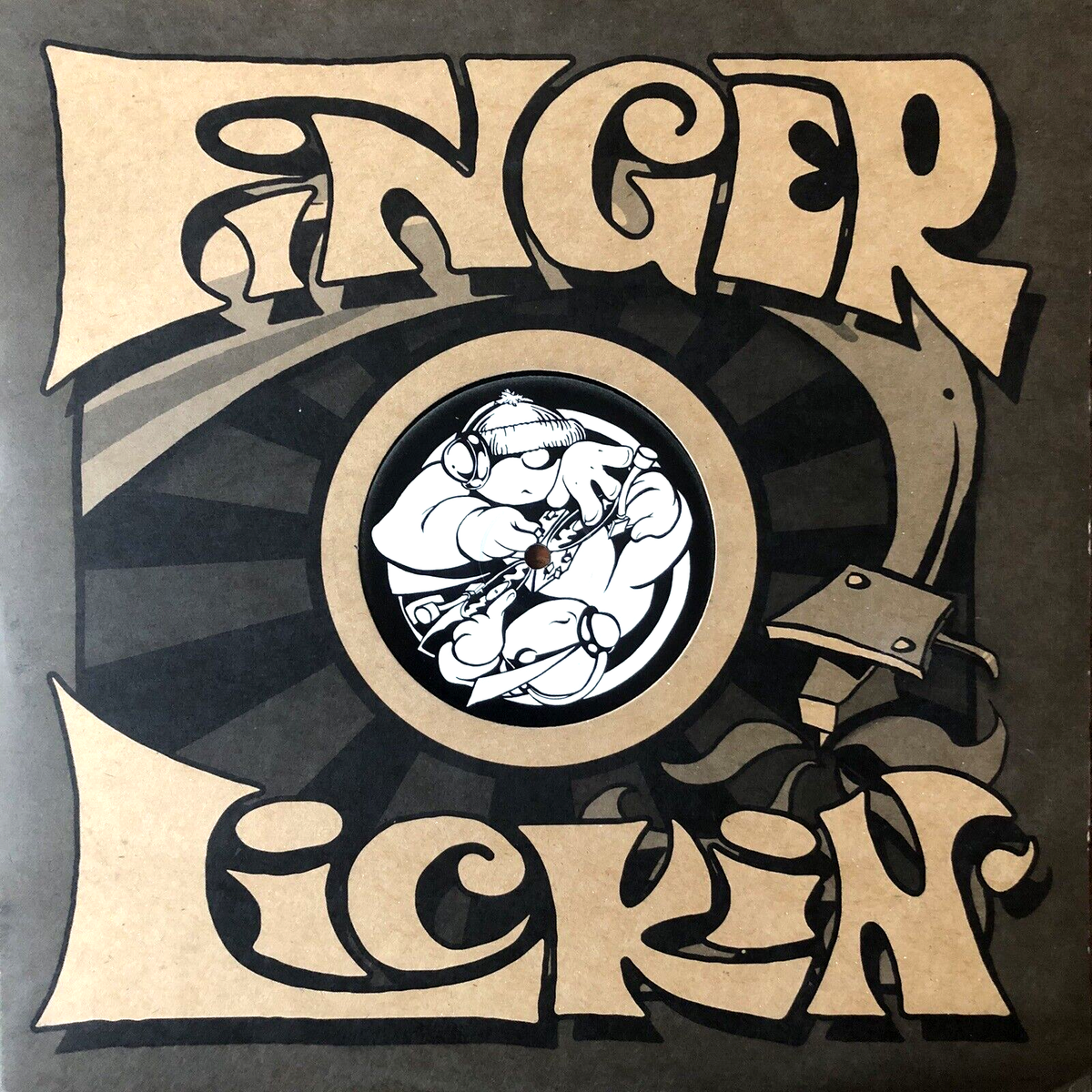 Plump DJs Electric Disco and Plumpy Chunks Finger Lickin record sleeve