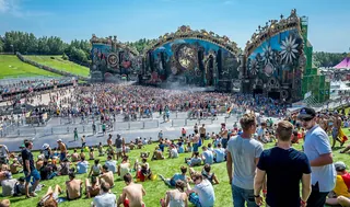 The Tomorrowland Mainstage in 2014