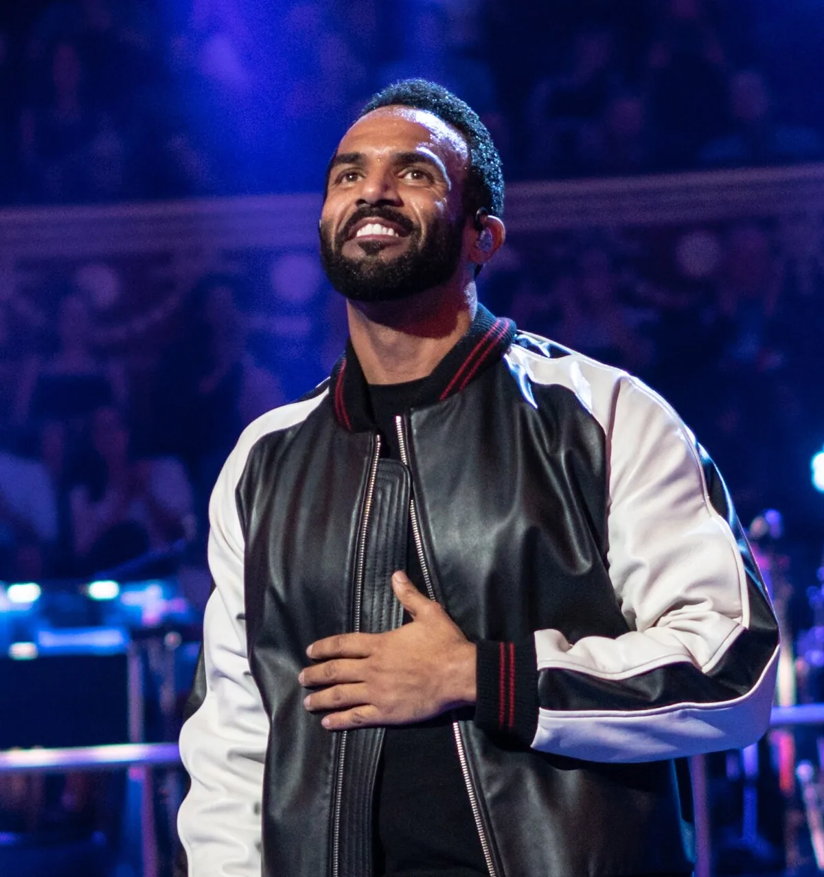 Craig David performing