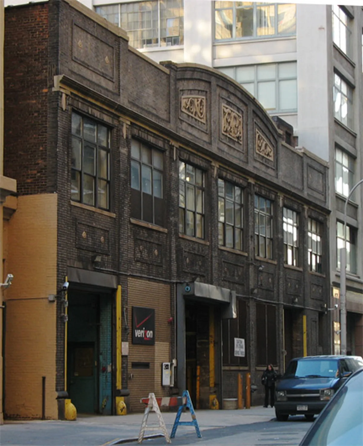 The entrance to the Paradise Garage in New York